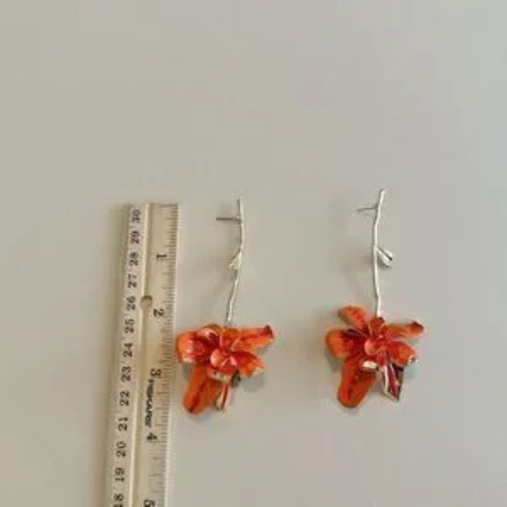 Flower Drop Earrings? N1491